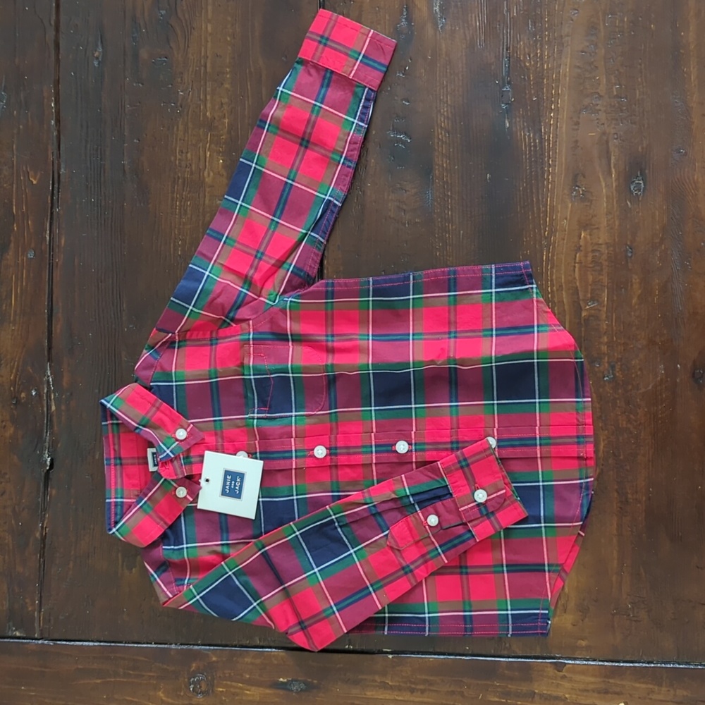 Brand new Janie and Jack button down shirt, 18 to 24 month